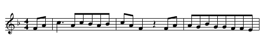 ARM UND KLEIN IST MEINE HUETTE - staff notation