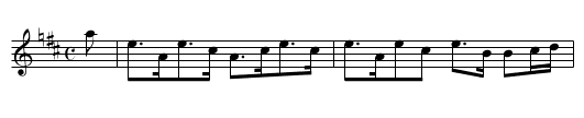 Arniston Castle - staff notation