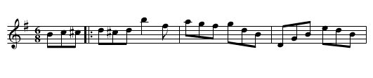 Arnold Kennedy’s Jig - staff notation