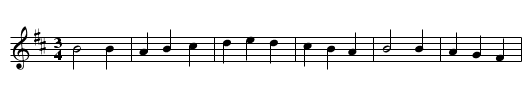 Arrane Ghelby - staff notation