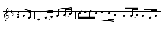 Arranmore Boat Song - staff notation