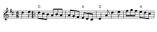 Arthur Darley's - staff notation