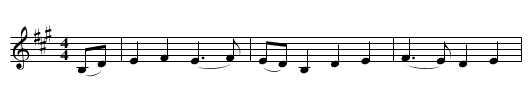 As I Roved Out (on a Bright May Morning) - staff notation