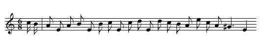 As Quick as you Please - staff notation