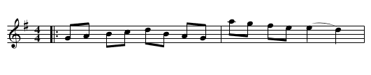 Ashley's Hornpipe. WM043 - staff notation