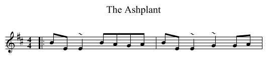Ashplant, The  - staff notation
