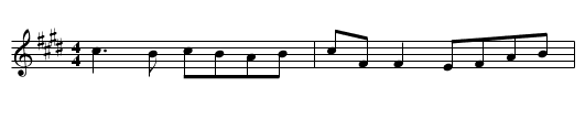 Ashplant, The - staff notation