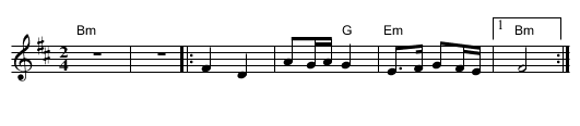 Ashrei Hayish - staff notation