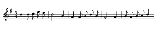 Astoria Lass - staff notation