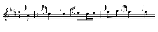 Asturies, Patria Querida - staff notation