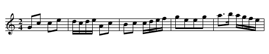 At the Fair [1] - staff notation