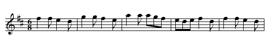 Atalanta.(2 voices). TWC.292 - staff notation
