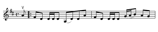 ATHOLE BROSE - staff notation