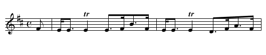 Athole Cummers [1] - staff notation