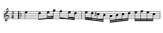 &Aring;ttastjillingspolskan - staff notation
