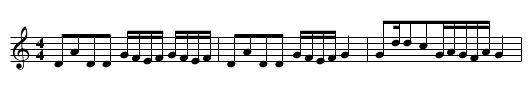Au chant de l'alouette* - staff notation