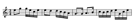 August Boarisch - staff notation