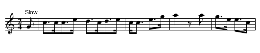 Auld Lang Syne    Primo.  WHL.[051] - staff notation