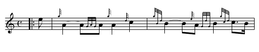 AULD LANG SYNE - staff notation