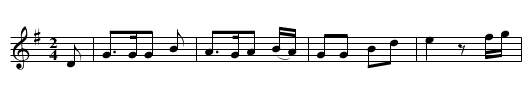 Auld Lansyne. WG.46 - staff notation