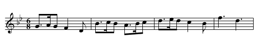Auld Maid Wad be Married - staff notation