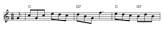 Auretti's Dutch Skipper   (C) - staff notation