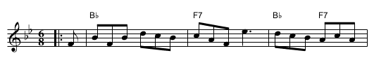Auretti's Dutch Skipper - staff notation