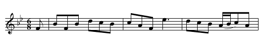 Auretti's Dutch Skipper - staff notation