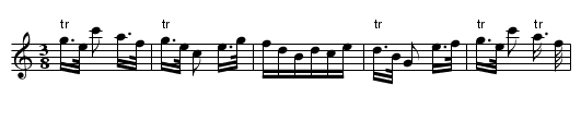 Ausberg Waltz. CJF.198 - staff notation