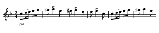 Austrian Gallop. Le4.244, The - staff notation
