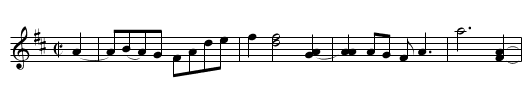 Avalon Quickstep - staff notation