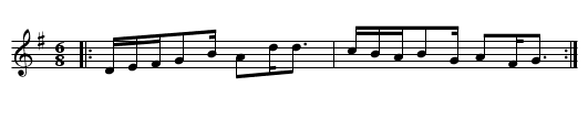 AVANT DEUX de la MEZIERE - staff notation
