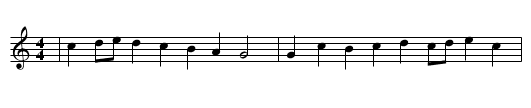 AVANT DEUX de MAROUE - staff notation