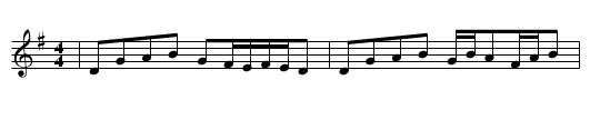 AVANT-DEUX DES TOUCHES - staff notation
