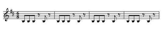 Avar - staff notation