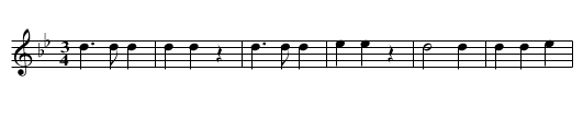 Ave Maria - staff notation