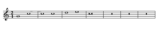Ave Maria...virgo serena (&agrave; 4) - staff notation