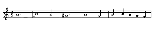 Ave Regina Coelorum - staff notation