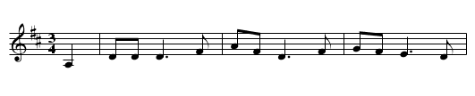 Avondale - staff notation
