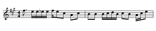 Avrameanca - staff notation