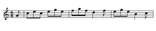 Away to the Camp - staff notation