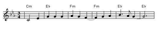 Ayer vite na fonte (Arrg.) - staff notation