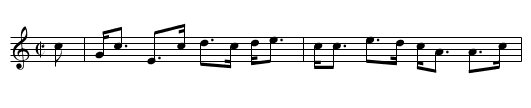 Ayrshire Lasses - staff notation