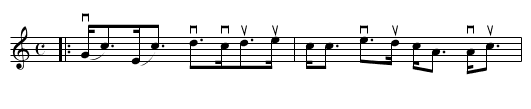 AYRSHIRE LASSES - staff notation