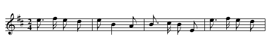 Ba cong - staff notation