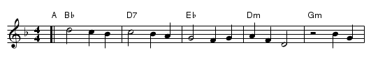 Ba ha viv - staff notation