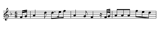 Ba-ba my Baby - staff notation