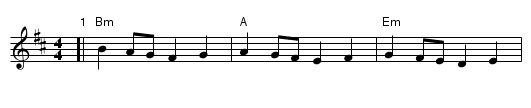 Babylon - staff notation
