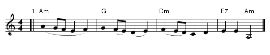 Babylon - staff notation