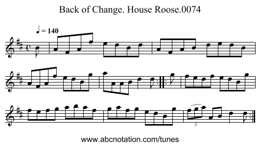 Back of Change. House Roose.0074 - staff notation